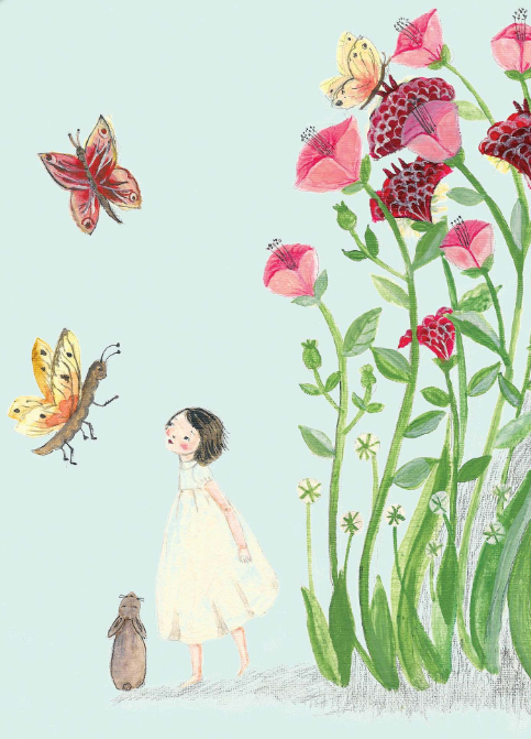 Butterfly Garden Friends by Michelle Pleasance