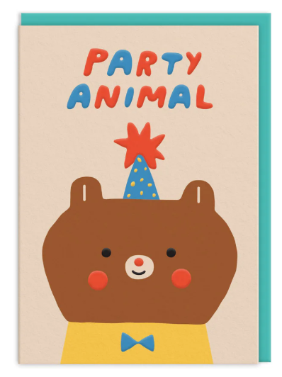 Party Animal Bear by Suzy Ultman
