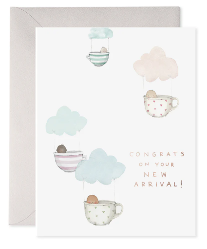Teacup Babies New Arrival Card