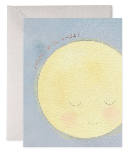 Baby Moon Card