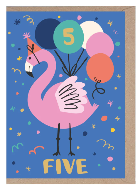 5 Years Old Flamingo