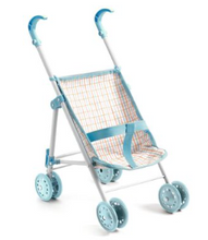 Load image into Gallery viewer, Djeco Pomea Blue Umbrella Stroller
