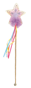 Great Pretenders Glitter Rainbow/Gold Wand