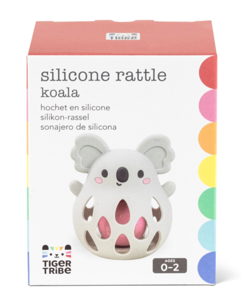 Tiger Tribe Silicone Rattle Koala