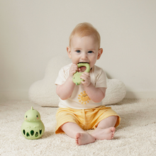 Load image into Gallery viewer, Tiger Tribe Silicone Rattle Dino

