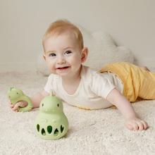 Load image into Gallery viewer, Tiger Tribe Silicone Teether Dino
