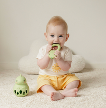 Load image into Gallery viewer, Tiger Tribe Silicone Teether Dino
