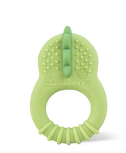 Load image into Gallery viewer, Tiger Tribe Silicone Teether Dino
