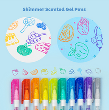 Load image into Gallery viewer, Tiger Tribe Shimmer Scented Gel Pens
