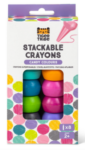 Tiger Tribe Stackable Crayons Candy Colours