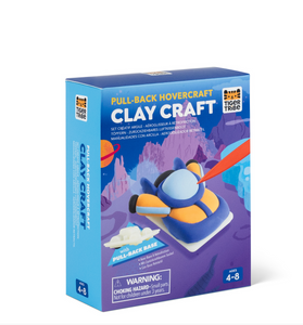 Tiger Tribe Clay Craft Pull Back Hovercraft