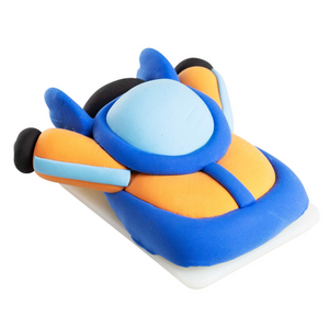 Tiger Tribe Clay Craft Pull Back Hovercraft