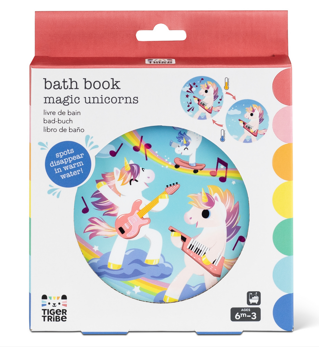Tiger Tribe Bath Book Messy Unicorns