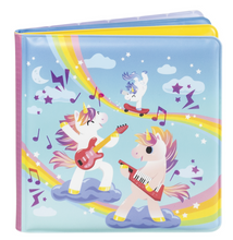 Load image into Gallery viewer, Tiger Tribe Bath Book Messy Unicorns
