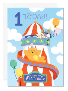1st Birthday Helter Skelter