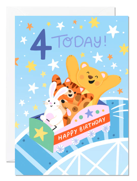 4th Birthday Rollercoaster