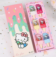 Load image into Gallery viewer, Hello Kitty Ice Cream Lipgloss Collection
