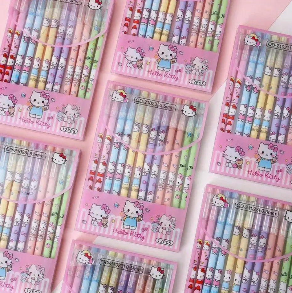 Hello Kitty Gel Ink Pens