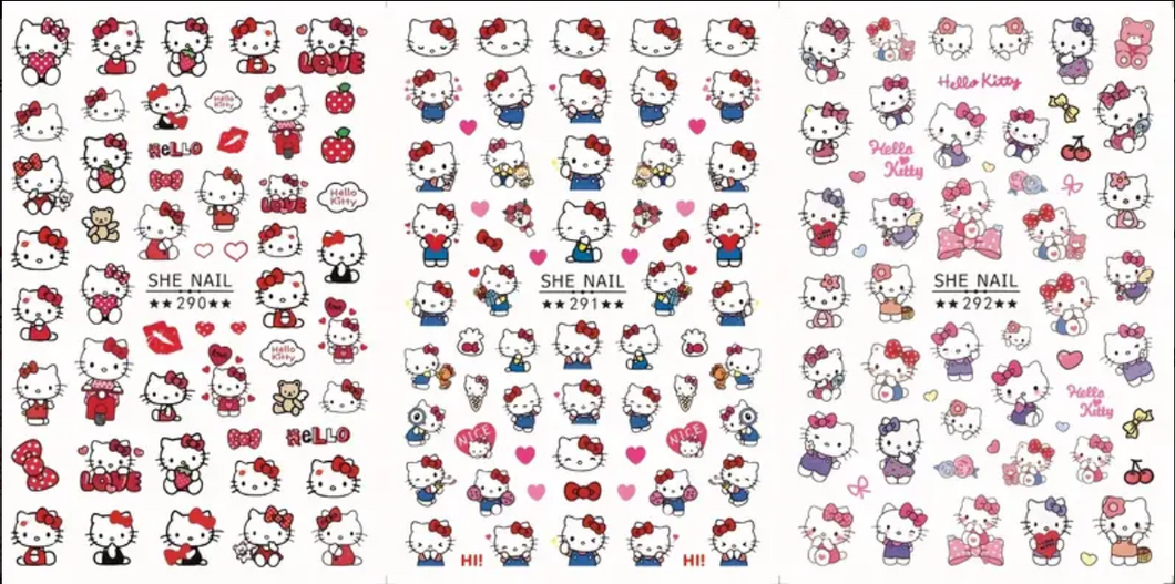 Hello Kitty Nail Stickers
