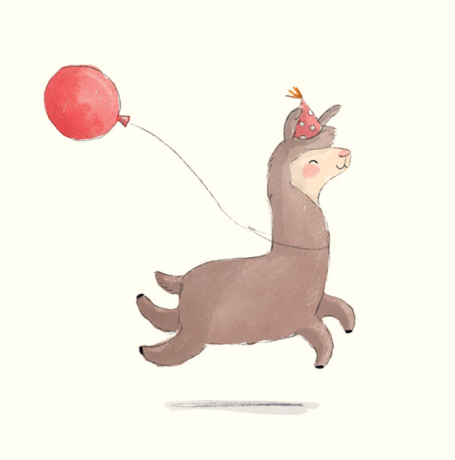 Party Lama by Jedda Robbard