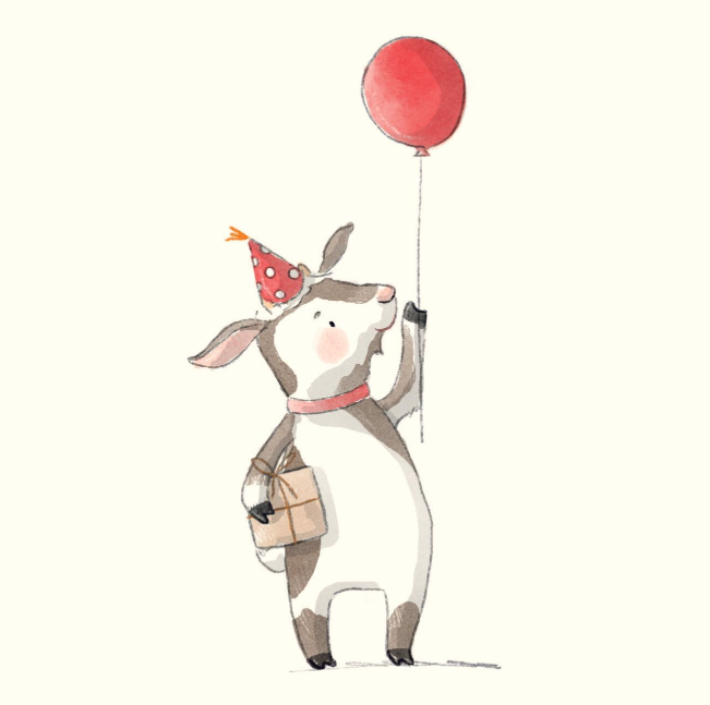 Party Cow by Jedda Robbard