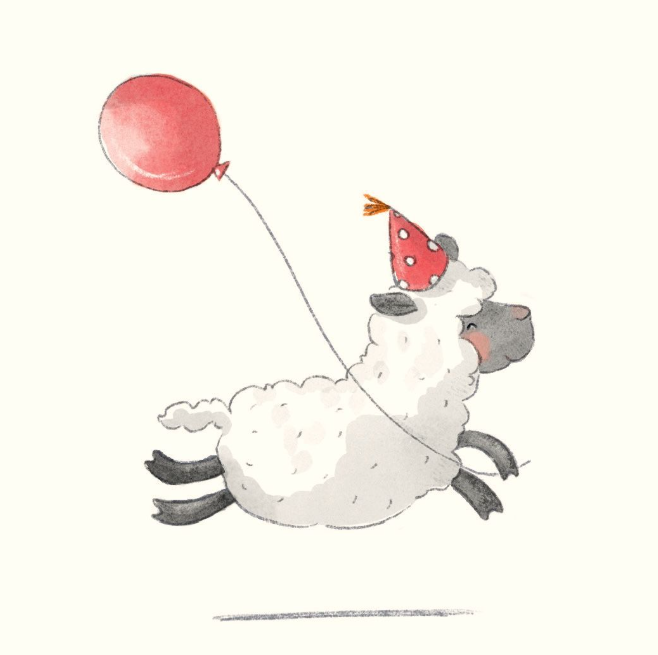 Party Sheep by Jedda Robbard