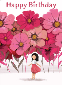 Wild Cosmos Birthday by Deb Hudson