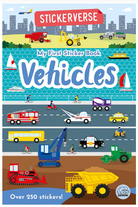 Stickerverse - My First Sticker Book Vehicles