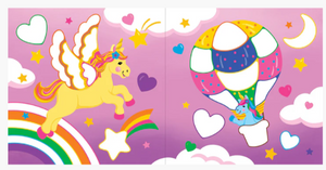 Colour By Dots Sticker Book Unicorns