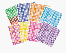 Load image into Gallery viewer, Colour By Dots Sticker Book Unicorns

