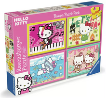 Load image into Gallery viewer, Ravensburger Hello Kitty Bumper Pack 4x100
