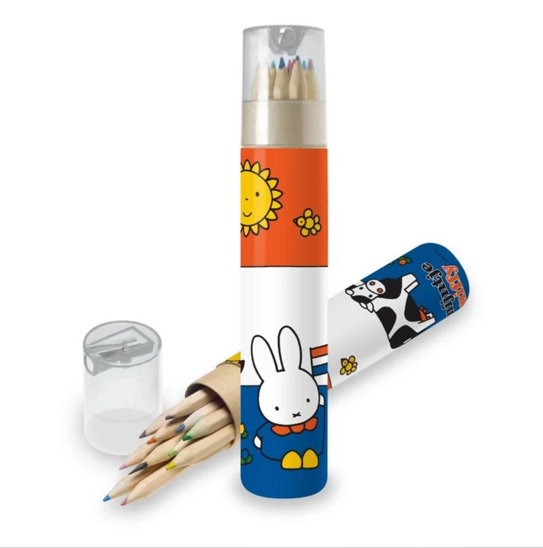 Miffy Colouring Pencils in Tube Set of 12