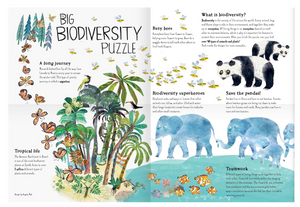 The Big Biodiversity Puzzle - Yuval Zommer - 70 Peice Puzzle