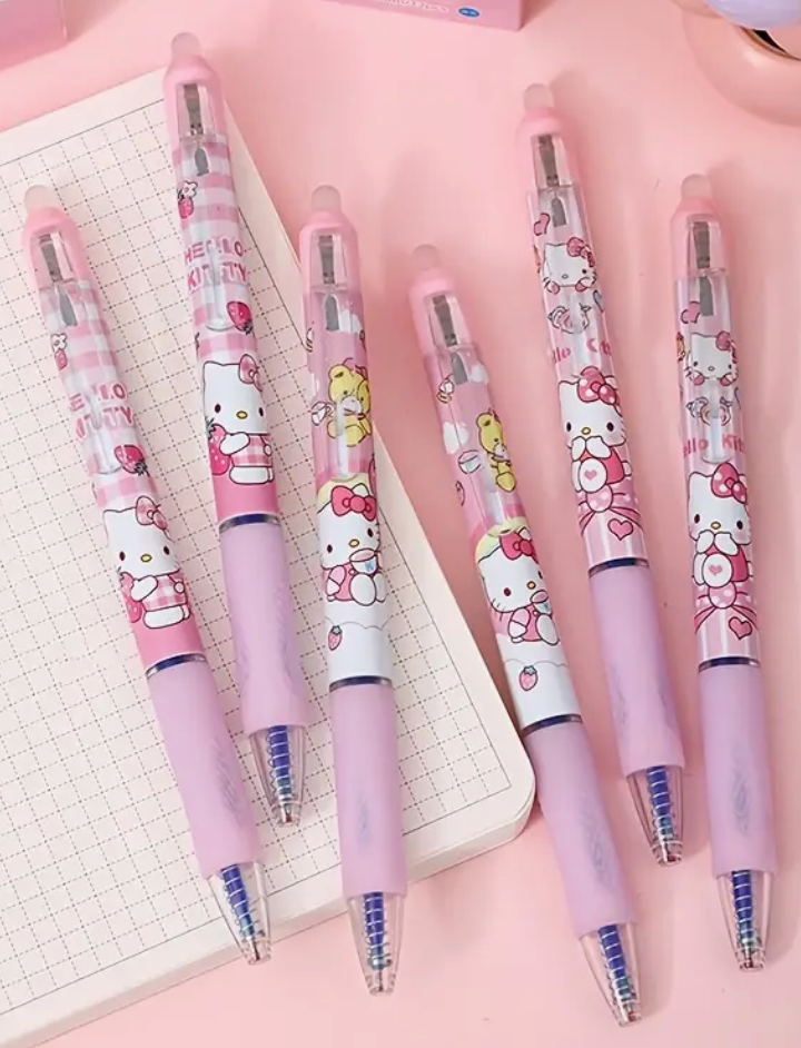 Hello Kitty Erasable Gel Pens