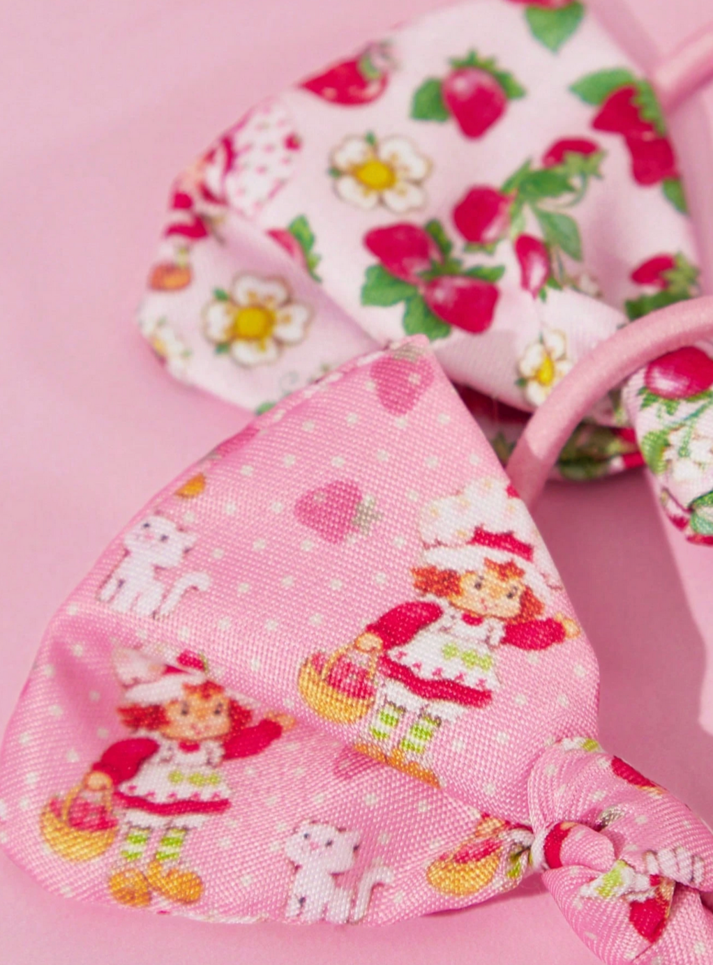 Strawberry Shortcake Hair Bows