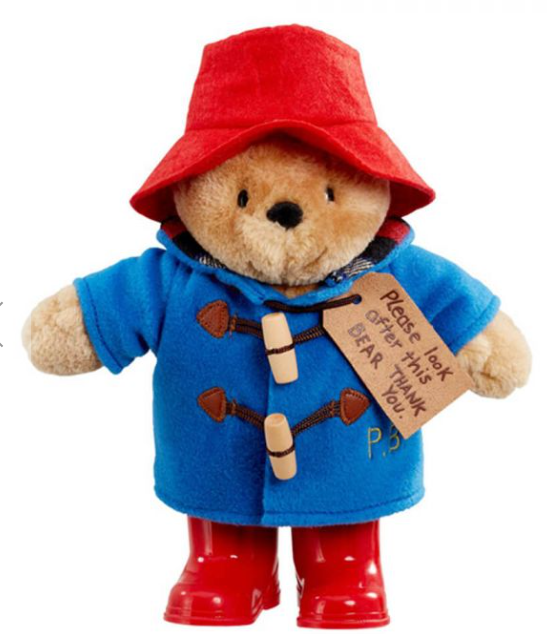 Paddington Bear Standing with Boots 22cm