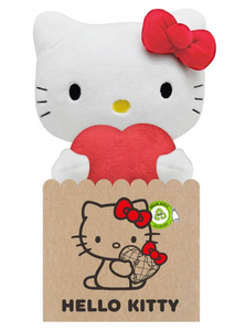 Hello Kitty Heart Eco Plush 24cm