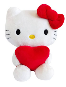 Hello Kitty Heart Eco Plush 14cm
