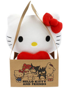Hello Kitty Heart Eco Plush 14cm