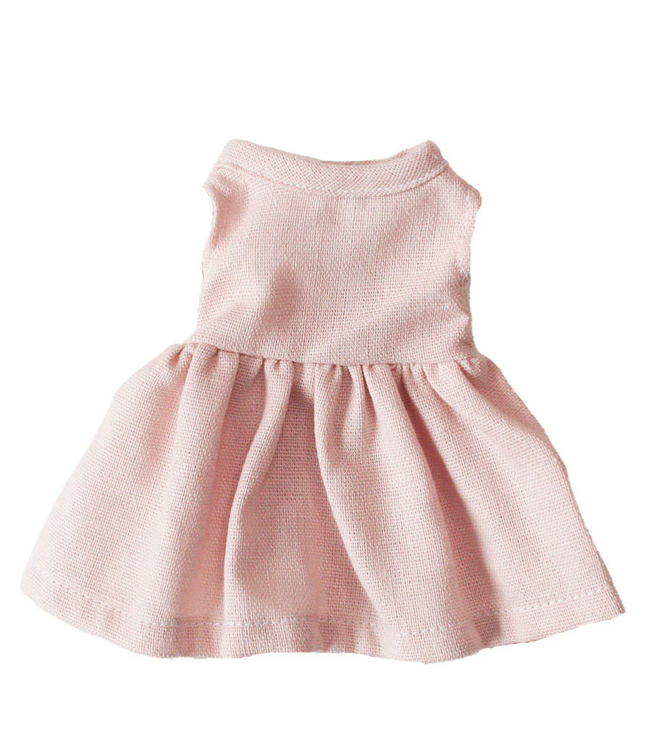 Alimrose Small Doll Dress (20-28cm) Pale Pink