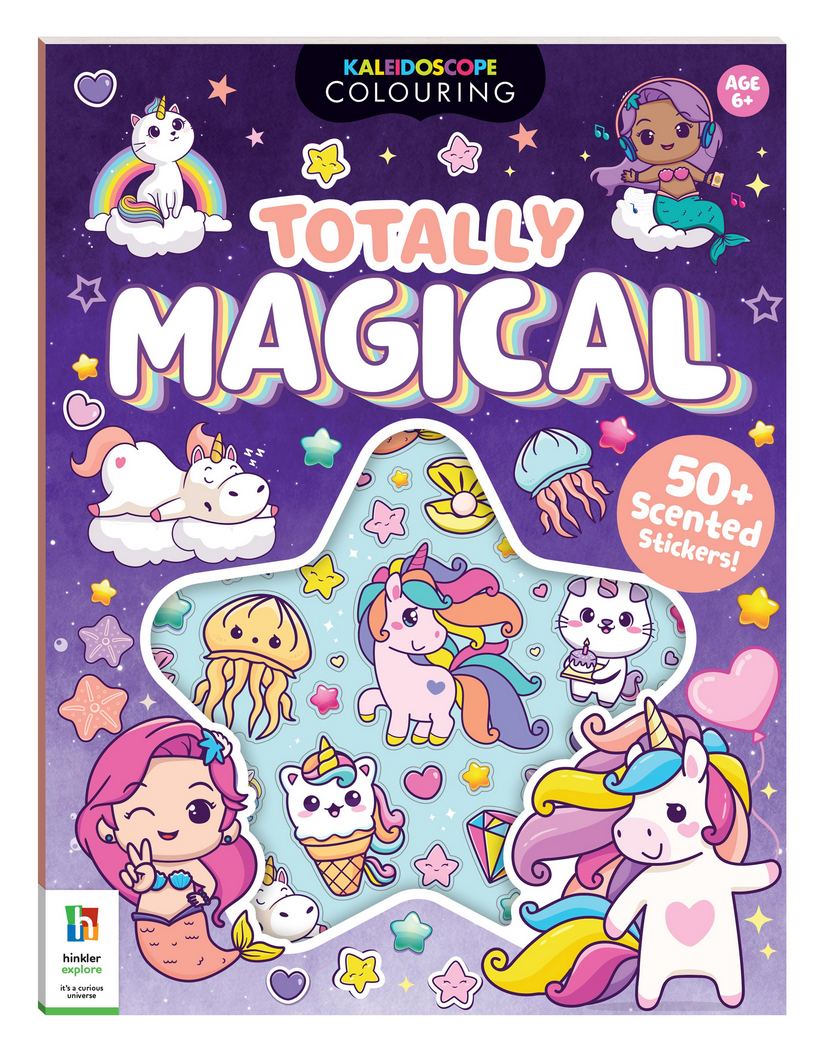 Totally Magical Sticker & Colouring Book