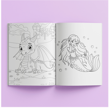 Load image into Gallery viewer, Totally Magical Creatures Sticker &amp; Colouring Book
