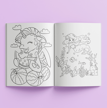 Load image into Gallery viewer, Totally Magical Creatures Sticker &amp; Colouring Book
