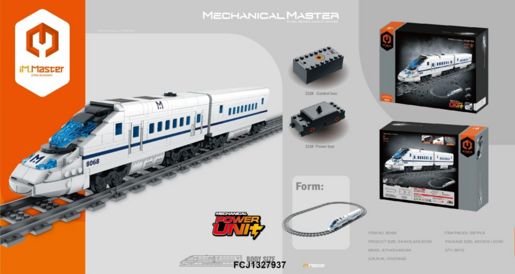 Mechanical Master Remote Control Bullet Train