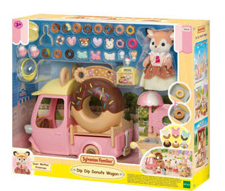 Sylvanian Families Dip Dip Donuts Wagon