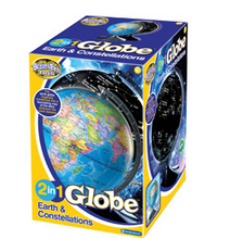 Load image into Gallery viewer, Brainstorm 2 in 1 Globe Earth and Constellations
