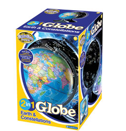 Brainstorm 2 in 1 Globe Earth and Constellations