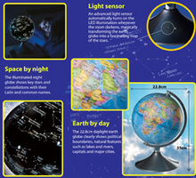 Load image into Gallery viewer, Brainstorm 2 in 1 Globe Earth and Constellations
