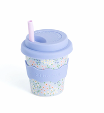 Load image into Gallery viewer, Chino Club - Blue Floral Babychino Cup
