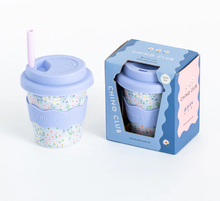 Load image into Gallery viewer, Chino Club - Blue Floral Babychino Cup
